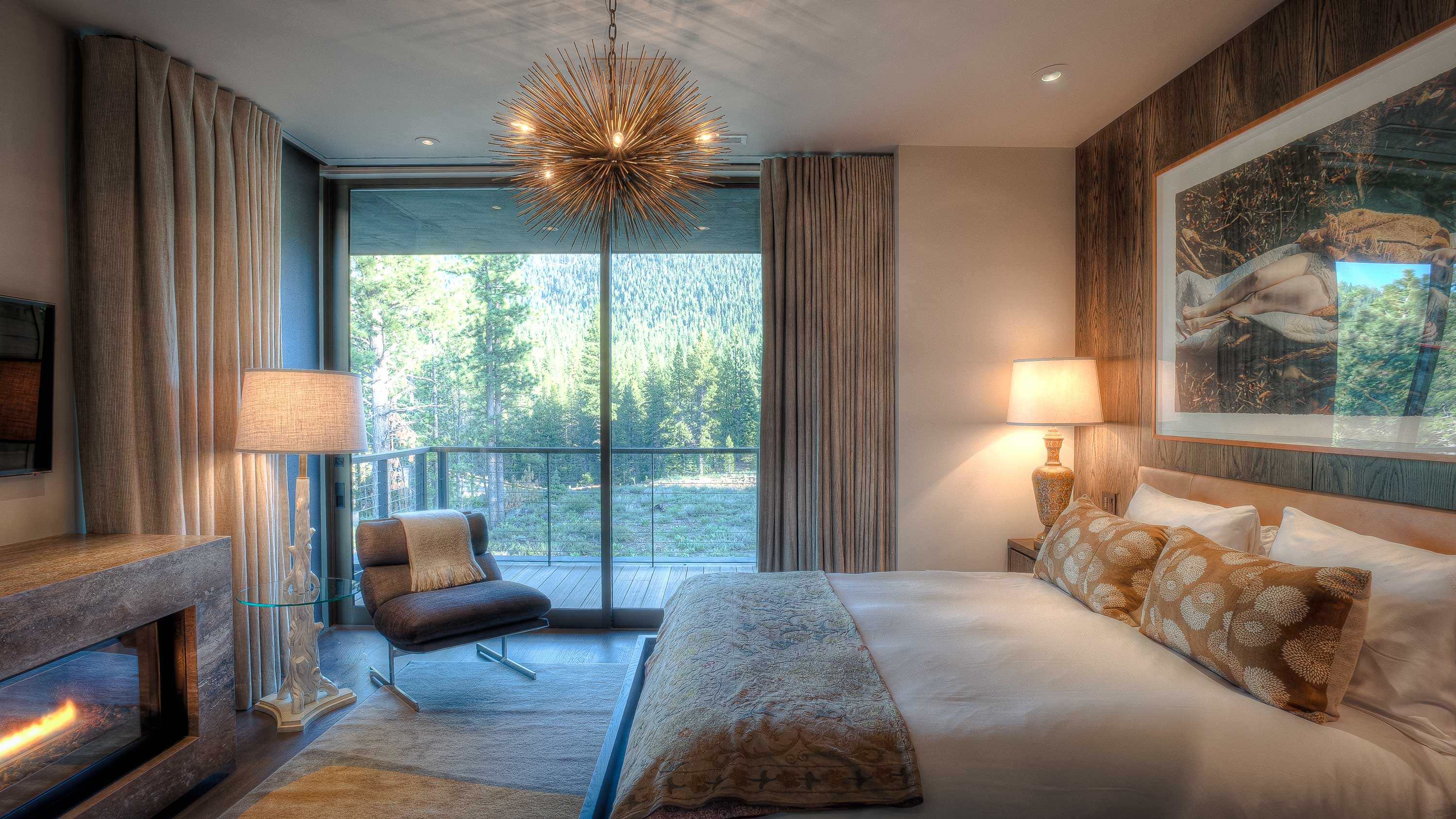 Hood Branco Innovations, Interior Design, Smart Home Automation, Control4, Bedroom