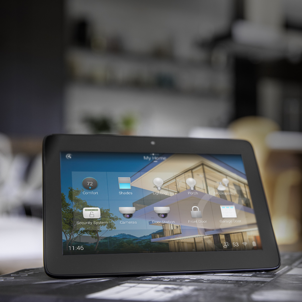 nco Innovations, Smart Home Automation, Control4 Design, California Design, Touchpanel