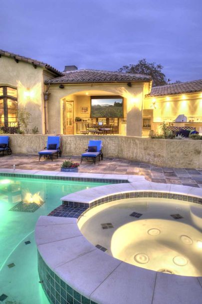 nco Innovations, Interior Design, Exterior Design, Exterior Lighting, Pool, Jacuzzi