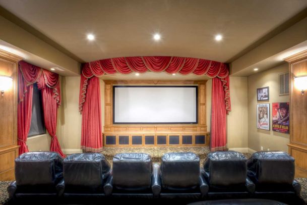 anco Innovations, Interior Design, Home Theater Design, Open Curtains